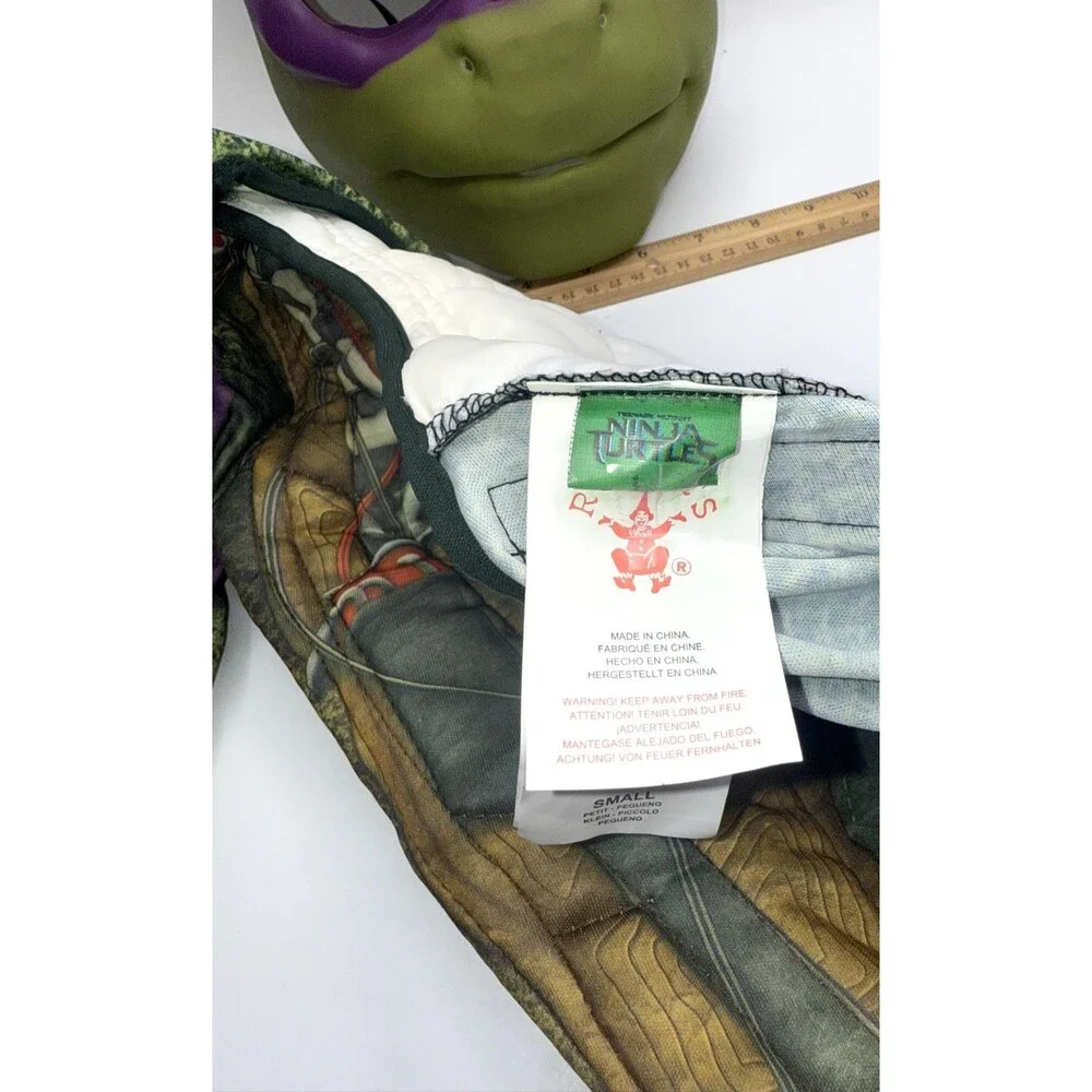 Teenage Mutant Ninja Turtles TMNT Childs costume Small 6-7 Donatello - Picture 15 of 16